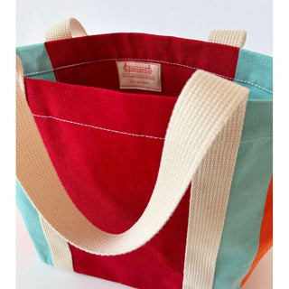 Petit Cabas Plage Rouge/Orange