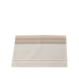 Lot de 4 sets de table avec ourlets 50x35  TSAR Beige