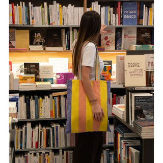 Sac BISOUS BISOUS  CARTHAGE Jaune/Saumon