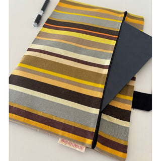 Pochette VIVIENNE  SOUS BOIS Jaune Anse UNI Noir