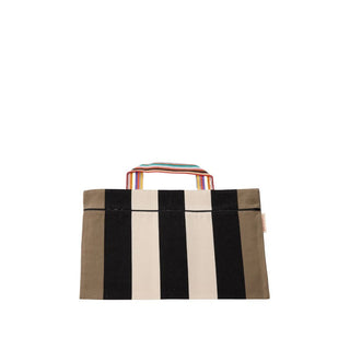 Pochette VIVIENNE  CARTHAGE Taupe/Noir Anse MINI TOM Multicolore