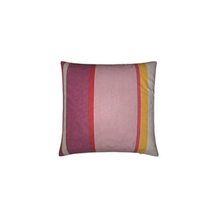 Coussin ELISE ZINNIA Rouge/Blanc C
