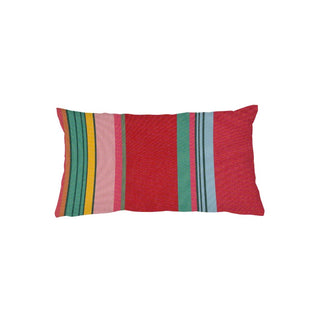 Coussin VALERIE 30x50 cm F  TOULOUGES Rouge/Rose Choc