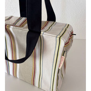 Sac PARENTHESE MM  AUGUSTE Blanc/Gris