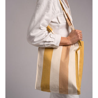 Tote Bag BOSSA 30x38x10 cm  BOULEVARD RASPAIL Ecru/Miel