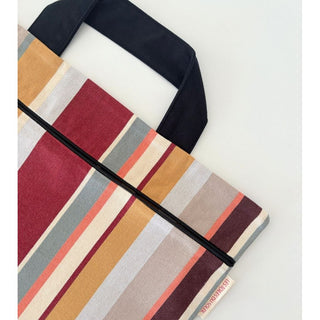 Pochette VIVIENNE  PETIT ACAJOU Beige/Cerise Anse UNI Noir