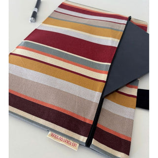 Pochette VIVIENNE  PETIT ACAJOU Beige/Cerise Anse UNI Noir
