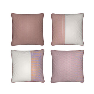 Coussins Charlotte Cerise/Tomette