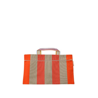 Pochette VIVIENNE  CARTHAGE Beige/Tomette Anse LICORNE