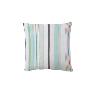 Coussins VALERIE 40x40 cm  BOMPAS Ecru/Turquoise
