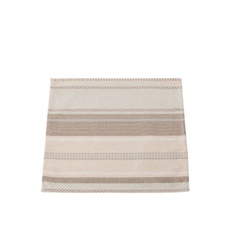 Lot de 4 serviettes avec ourlets 40x40cm  TSAR Beige