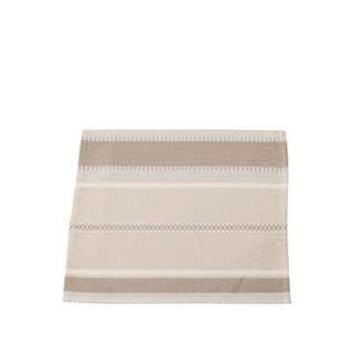 Lot de 4 serviettes avec ourlets 40x40cm  TSAR Beige