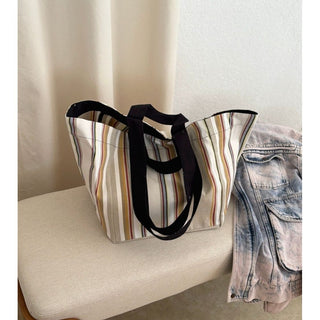 SAC ANITA AUGUSTE ECRU ANSE NOIR