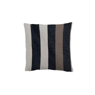 Coussins VALERIE 40x40 cm  BOULEVARD RASPAIL Noir/Ecru/Taupe