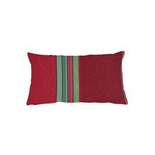 Coussin VALERIE 30x50 cm G  TOULOUGES Rouge/Rose Choc